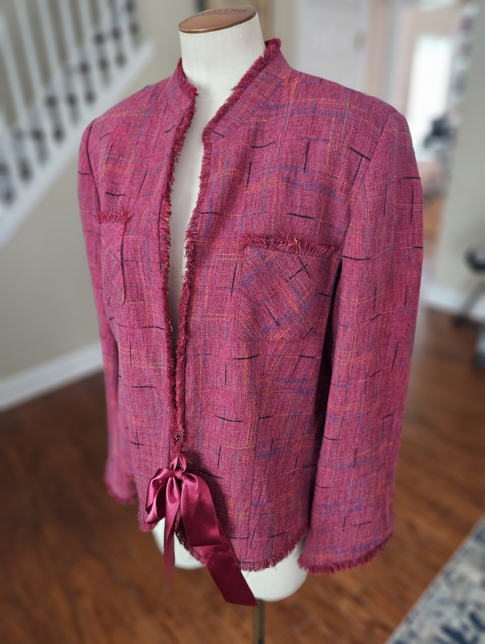 Sag Harbor Tweed Jacket Size 12